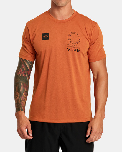 1 VA Mark Tee Black AVYZT01369 RVCA