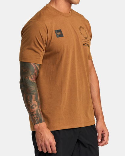 3 VA Mark Tee Brown AVYZT01369 RVCA