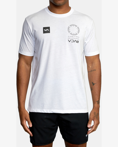 8 VA Sport Mark - Maglietta da Uomo  AVYZT01369 RVCA