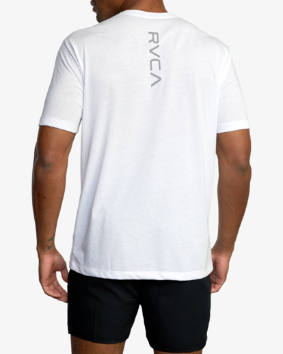 3 VA Mark Tee White AVYZT01369 RVCA