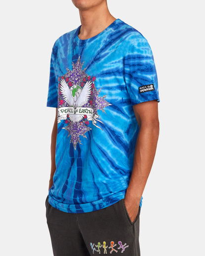 4 RVCA x FREAKTOPIA - Unisex T-Shirt White AVYZT01382 RVCA