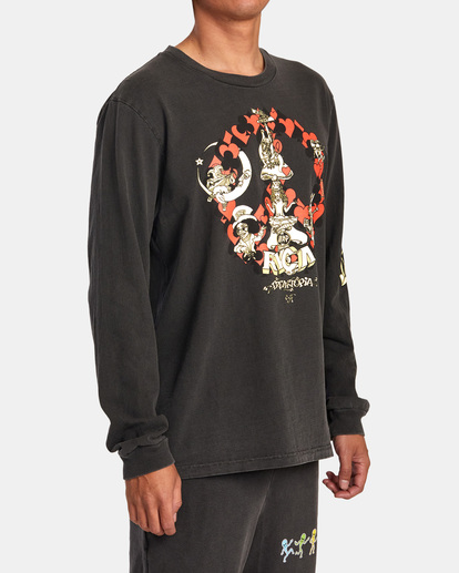 Freaktopia Alice Long Sleeve Tee | RVCA