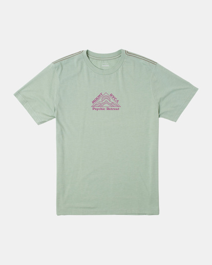 1 Psychic Retreat T-Shirt Green AVYZT01465 RVCA