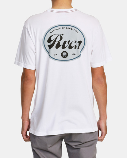3 Pils Long Sleeve T-Shirt White AVYZT01473 RVCA