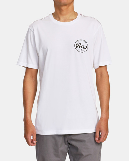 2 Pils Long Sleeve T-Shirt White AVYZT01473 RVCA