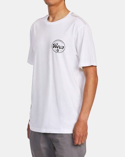 4 Pils Long Sleeve T-Shirt White AVYZT01473 RVCA