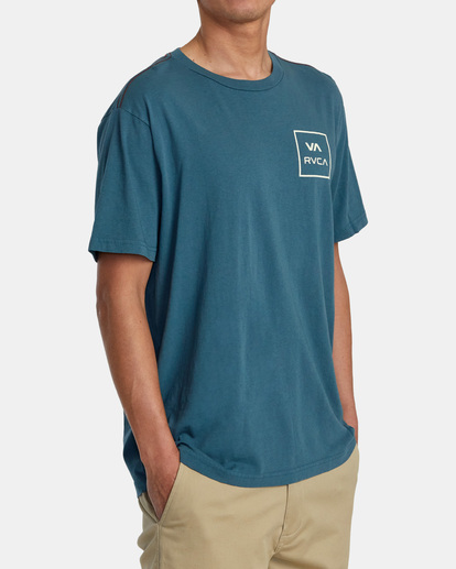 5 VA All The Way T-Shirt Blue AVYZT01483 RVCA