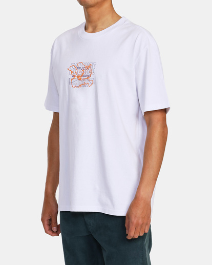 4 Technical Support T-Shirt White AVYZT01493 RVCA