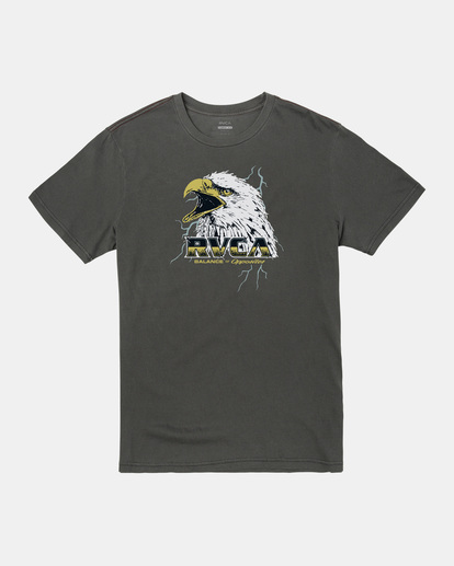 0 Screamin RVCA Tee Black AVYZT01504 RVCA