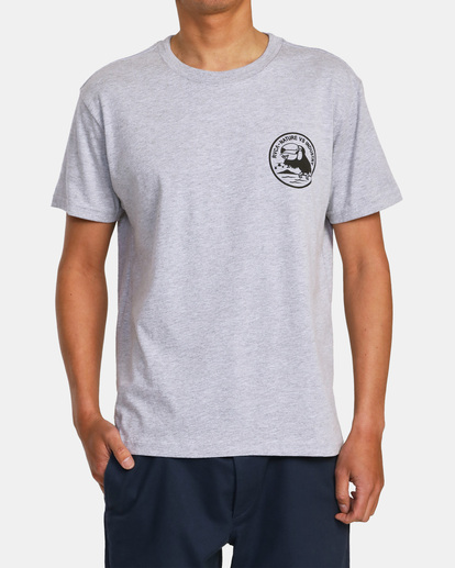 2 Tipsy Toucan T-Shirt Grey AVYZT01512 RVCA