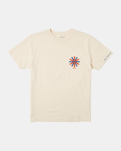 1 Jesse Brown Asterisk Tee Beige AVYZT01515 RVCA