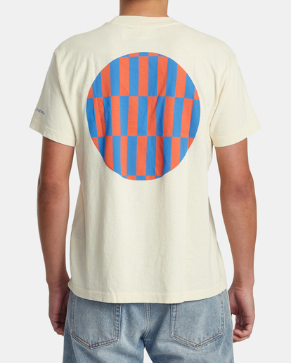 3 Jesse Brown Asterisk Tee Beige AVYZT01515 RVCA