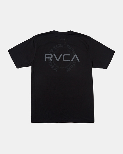 0 VA Levels Short Sleeve T-Shirt Black AVYZT01539 RVCA