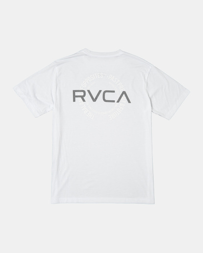 1 VA Levels Short Sleeve T-Shirt White AVYZT01539 RVCA