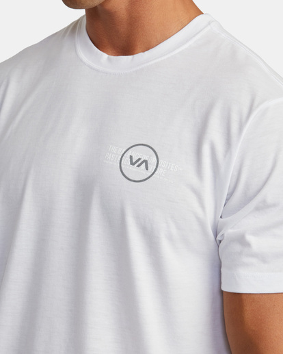 7 VA Levels Short Sleeve T-Shirt White AVYZT01539 RVCA