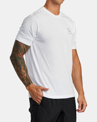 5 VA Levels Short Sleeve T-Shirt White AVYZT01539 RVCA