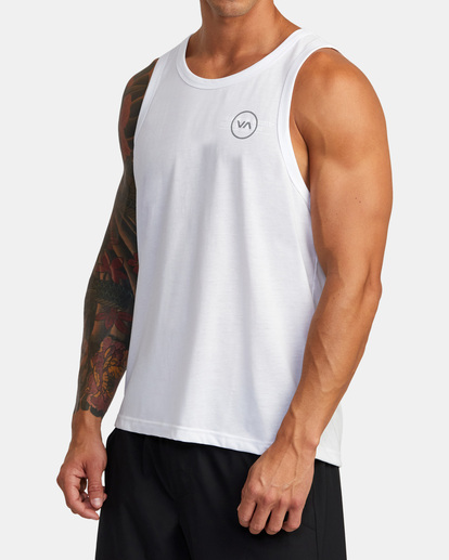 4 VA Levels Tank White AVYZT01542 RVCA