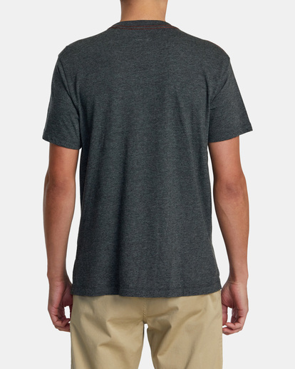 2 Island Radio Tee Black AVYZT01544 RVCA