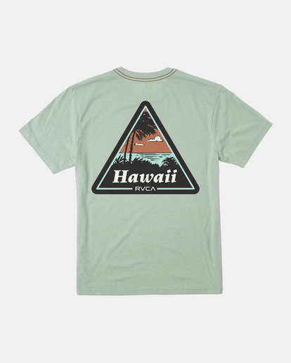0 Aperture Tee Green AVYZT01545 RVCA