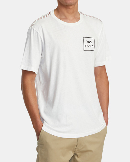 5 Camo All The Way Tee White AVYZT01546 RVCA