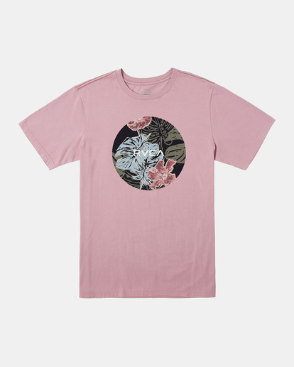 0 Motor Monstera Tee Purple AVYZT01547 RVCA