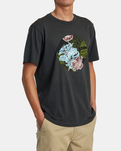 4 Motor Monstera Tee  AVYZT01547 RVCA