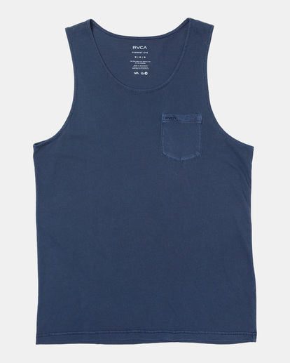 0 PTC Pigment Tank T-Shirt Grey AVYZT01563 RVCA