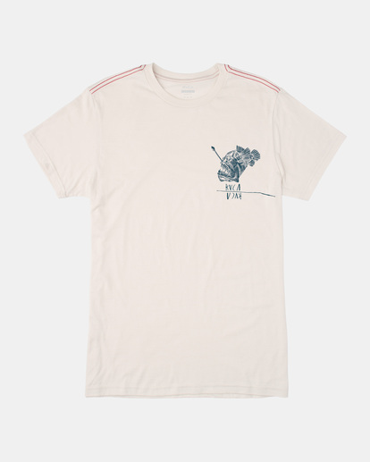 1 Ben Horton Abyss Tee White AVYZT01612 RVCA