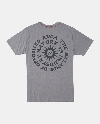 0 Hypnosis Tee Grey AVYZT01616 RVCA