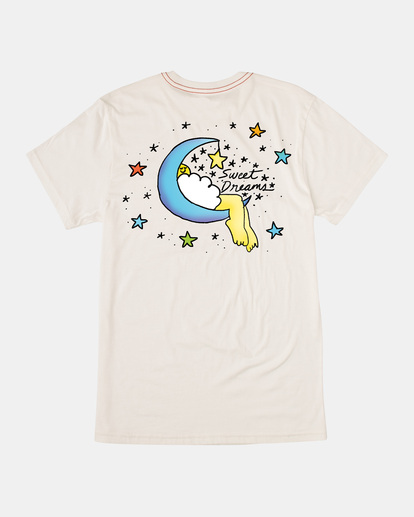 0 Jesse Lortz Sweet Dreams Tee White AVYZT01618 RVCA