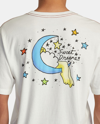 7 Jesse Lortz Sweet Dreams Tee White AVYZT01618 RVCA