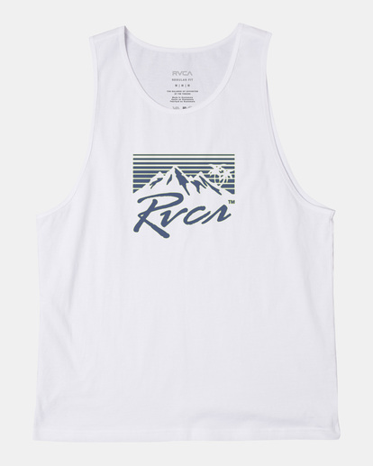 0 Blinders Tank White AVYZT01625 RVCA