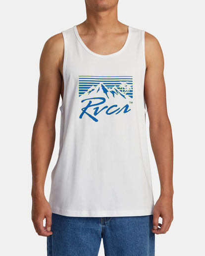 1 Blinders Tank White AVYZT01625 RVCA