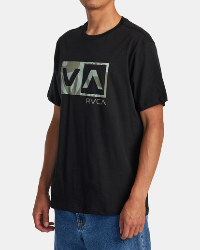 3 Balance Box Tee Black AVYZT01629 RVCA