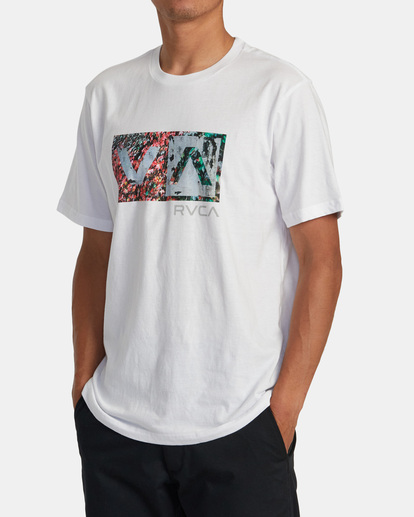 3 Balance Box Tee White AVYZT01629 RVCA