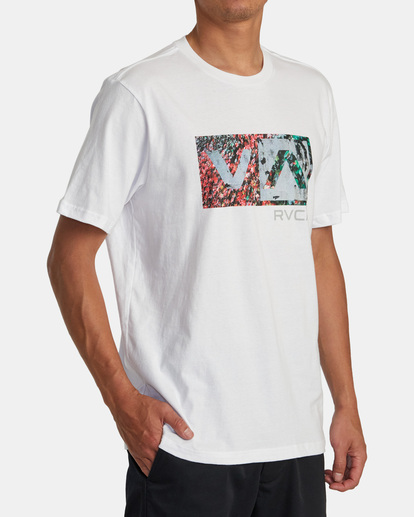 4 Balance Box Tee White AVYZT01629 RVCA