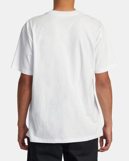 2 Martin Ander Manderoid Tee White AVYZT01631 RVCA