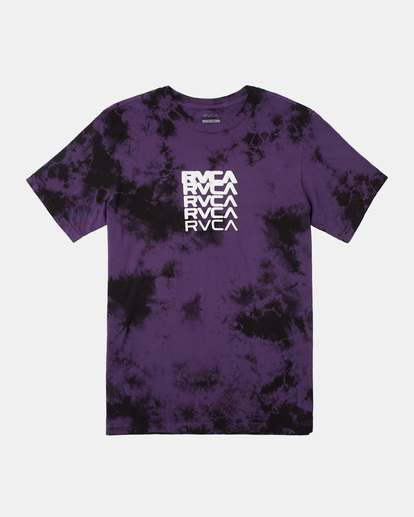 0 Degen Tee Purple AVYZT01639 RVCA