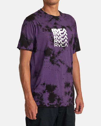 5 Degen Tee Purple AVYZT01639 RVCA