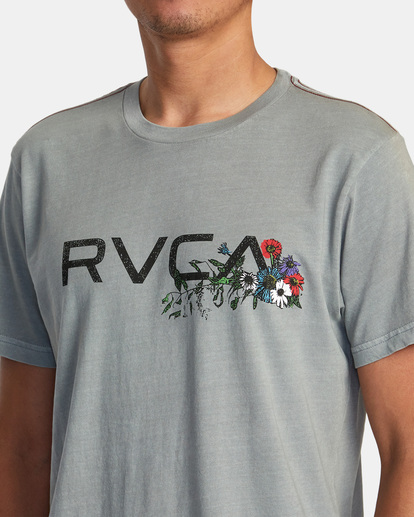 5 Arrangement Tee Green AVYZT01645 RVCA