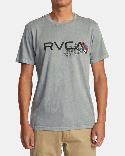 1 Arrangement Tee Green AVYZT01645 RVCA