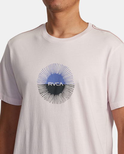 5 Solar Eclipse Tee Pink AVYZT01647 RVCA