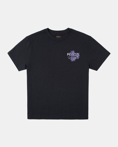 1 Ground Cover - Maglietta da Uomo Black AVYZT01650 RVCA