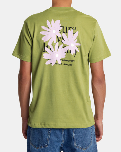 3 Ground Cover - T-Shirt for Men Green AVYZT01650 RVCA