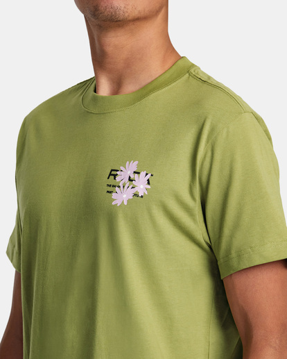 4 Ground Cover - T-Shirt for Men Green AVYZT01650 RVCA