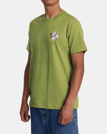 5 Ground Cover - T-Shirt for Men Green AVYZT01650 RVCA
