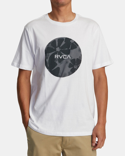 1 Motors Tee White AVYZT01660 RVCA