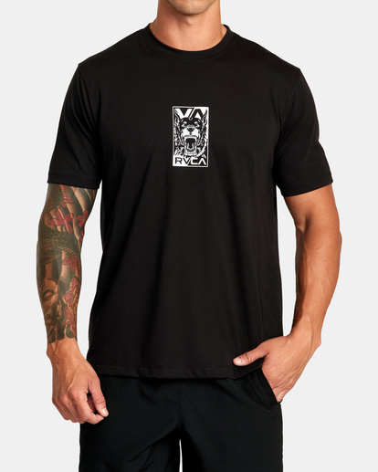 0 Martin Ander Tee Black AVYZT01687 RVCA