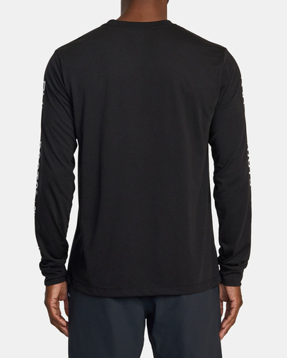 3 Ruotolo Stack - Long Sleeve T-Shirt for Men Black AVYZT01722 RVCA