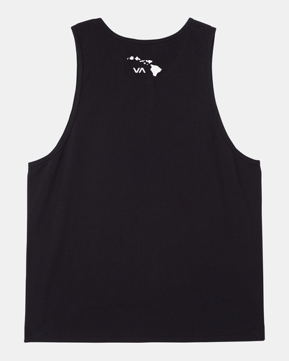 1 Hawaii Camo Motors Tank Tee Black AVYZT01734 RVCA